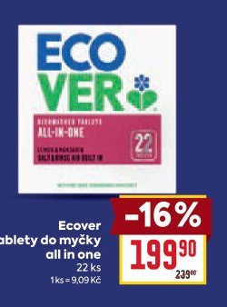 Ecover Tablety do myčky all in one