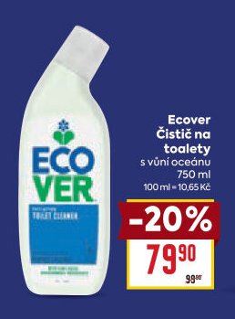 Ecover Čistič na toalety s vůní oceánu