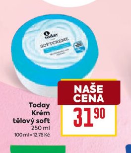 Today Krém tělový soft 250 ml
