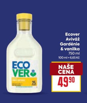 Ecover Aviváž Gardénie & vanilka 750 ml