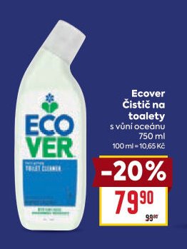Ecover Čistič na toalety s vůní oceánu 750 ml