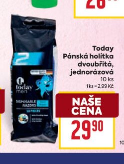 Today Pánská holítka jednorázová 10 ks