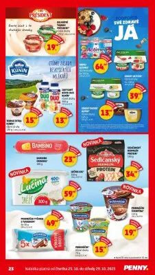 akční leták Penny Market 23.10.2025-29.10.2025