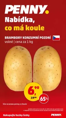 akční leták Penny Market 23.10.2025-29.10.2025