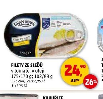 FILETY ZE SLEDU GRAN MARE