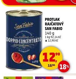 PROTLAK RAJČATOVÝ SAN FABIO 140g