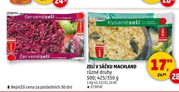 ZELÍ V SÁČKU MACHLAND