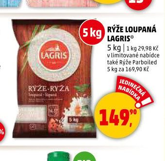 Rýže loupaná Lagris