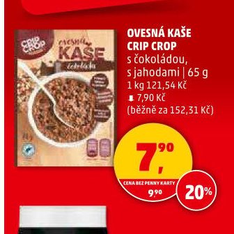 Ovesná kaše Crip Crop