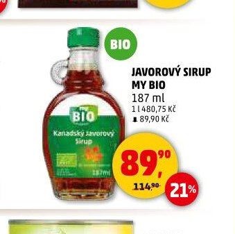 Javorový sirup My Bio