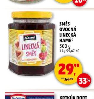 Směs ovocná linecká Hamé