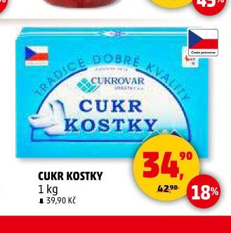 Cukr kostky