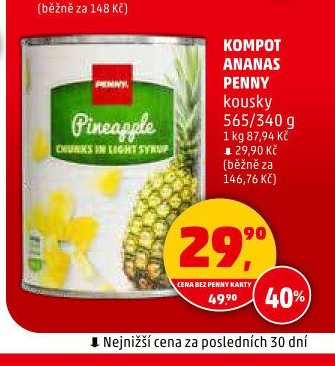 Kompot ananas Penny
