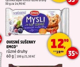 Ovesné sušenky Emco