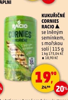 Chlebíčky Cornies Racio