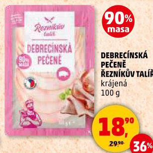 Debrecínská pečeně Řezníkův talíř