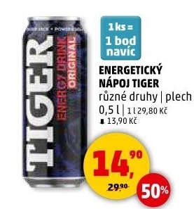 Energetický nápoj Tiger