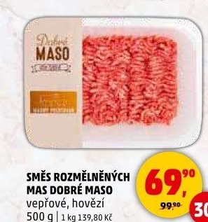 Mělněné masa mix Dobré maso