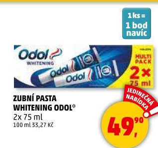 Pasta na zuby Whitening Odol