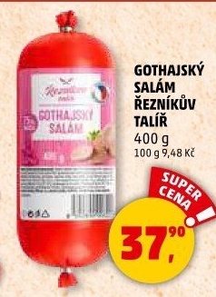 Salám Gothaj Řezníkův talíř