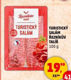 Salám turistický Řezníkův talíř