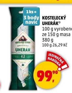 Salám Uherák kostelecký Kostelecké uzeniny