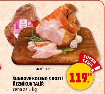 Šunkové koleno s kostí Řezníkův Talíř