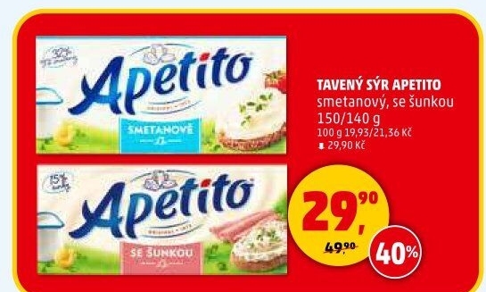 Sýr tavený Apetito