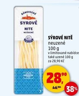 Sýrové nitě Bánovecké Milsy