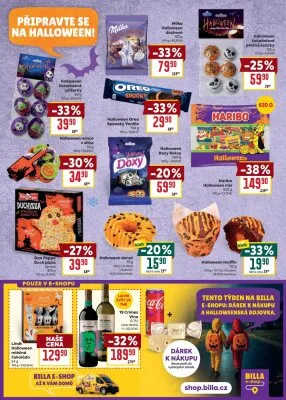 akční leták BILLA 22.10.2025-28.10.2025