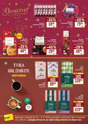 akční leták BILLA 22.10.2025-28.10.2025