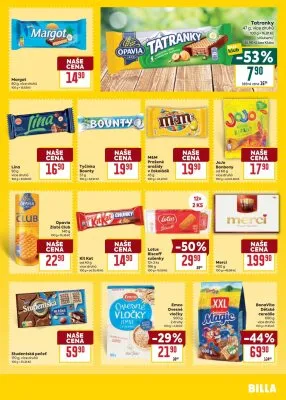 akční leták BILLA 22.10.2025-28.10.2025