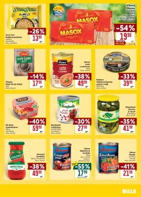 akční leták BILLA 22.10.2025-28.10.2025
