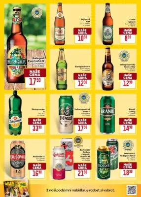 akční leták BILLA 22.10.2025-28.10.2025