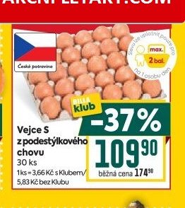 Vejce z podestýlkového chovu