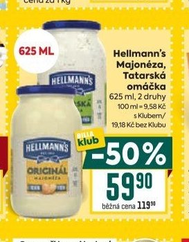 Hellmann's Majonéza, Tatarská omáčka