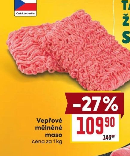 Vepřové mělněné maso