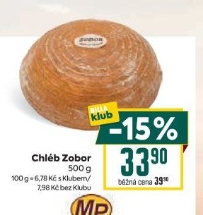 Chléb Zobor 500 g