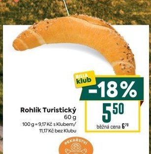 Rohlík Turistický 60 g