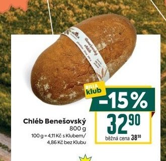 Chléb Benešovský - BILLA akcniletaky.com