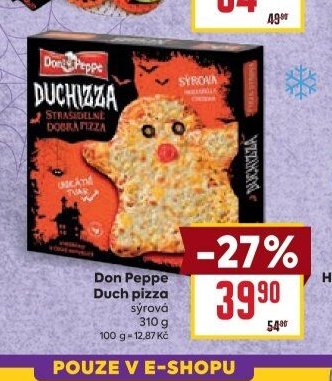 Don Peppe Duch pizza sýrová 310 g