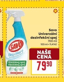 Savo Univerzální dezinfekční sprej