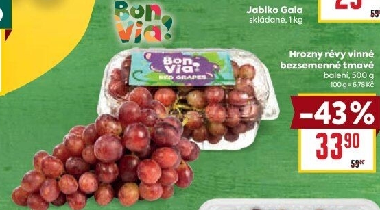 Hrozny tmavé bezsemenné Billa Bonvia