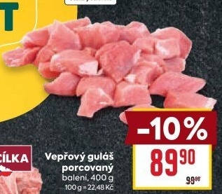 Maso na guláš vepřové Vocílka