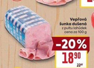 Šunka vepřová dušená