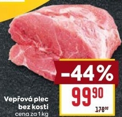 Vepřová plec bez kosti