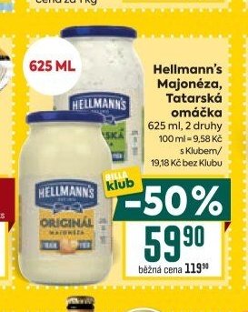 Hellmann's Majonéza, Tatarská omáčka