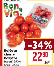 Rajčata cherry Billa Bonvia