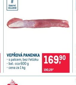 VEPŘOVÁ PANENKA