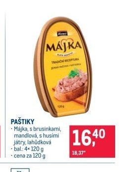 Paštiky (Májka)
